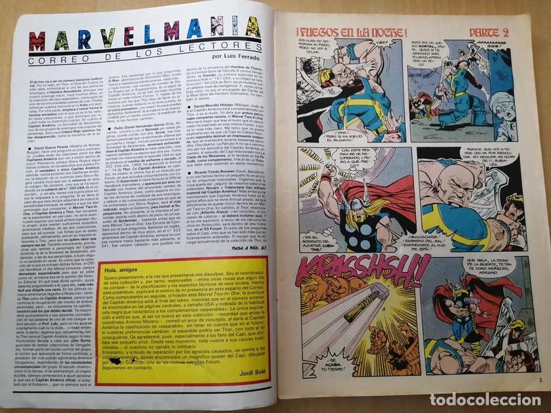 C&oacute;mics: Comic Marvel Two-in-One Capit&aacute;n America & Thor 55, 57 Forum - Foto 7