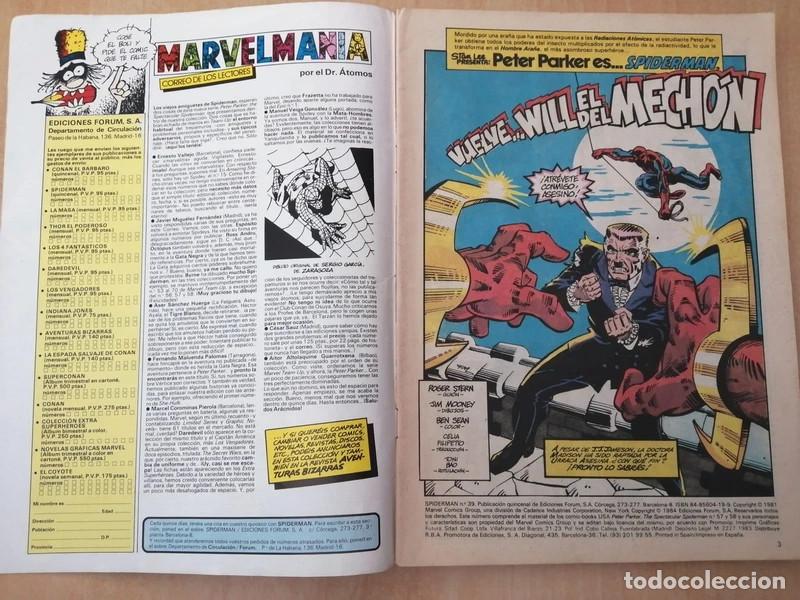 C&oacute;mics: Marvel Comic, SPIDERMAN 39, volumen 1, Forum - Foto 2
