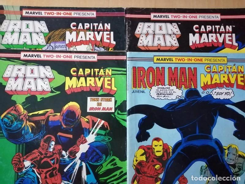 C&oacute;mics: Comics MARVEL TWO-IN-ONE PRESENTA: IRON MAN Y CAPIT&Aacute;N MARVEL 43 45 46 48, Forum - Foto 1