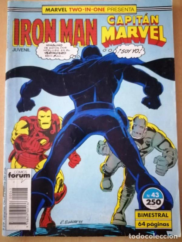 C&oacute;mics: Comics MARVEL TWO-IN-ONE PRESENTA: IRON MAN Y CAPIT&Aacute;N MARVEL 43 45 46 48, Forum - Foto 2