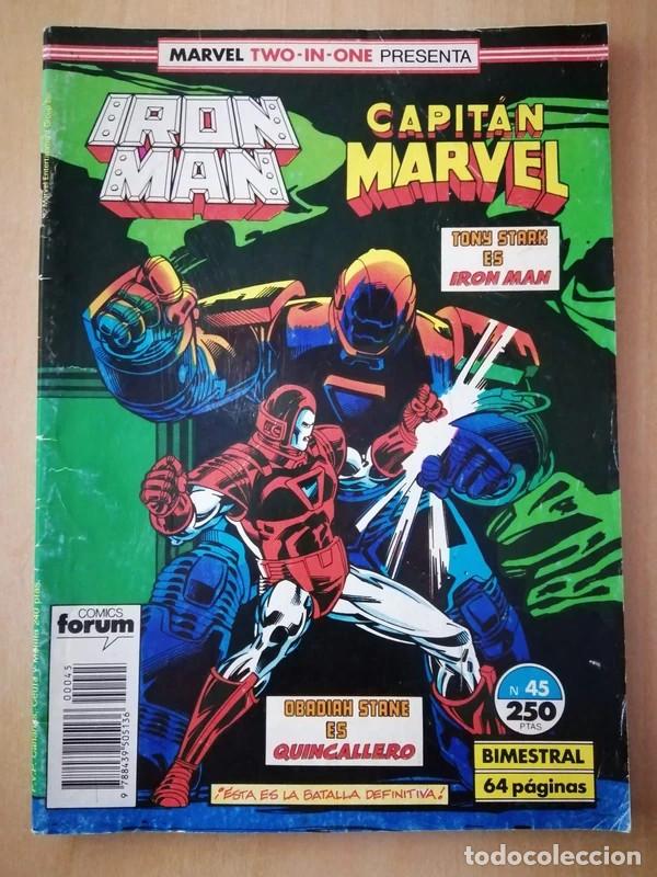 C&oacute;mics: Comics MARVEL TWO-IN-ONE PRESENTA: IRON MAN Y CAPIT&Aacute;N MARVEL 43 45 46 48, Forum - Foto 4