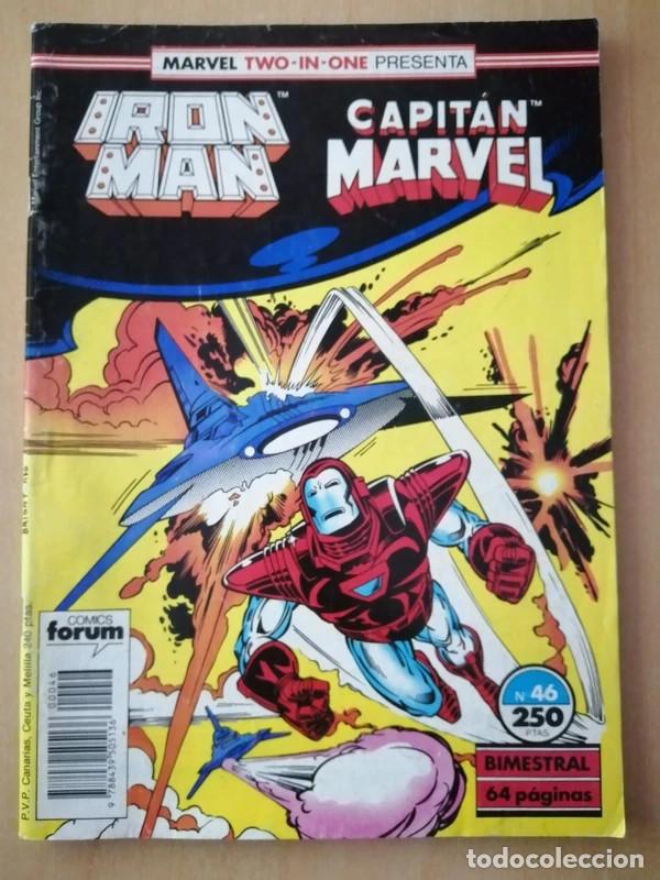C&oacute;mics: Comics MARVEL TWO-IN-ONE PRESENTA: IRON MAN Y CAPIT&Aacute;N MARVEL 43 45 46 48, Forum - Foto 6