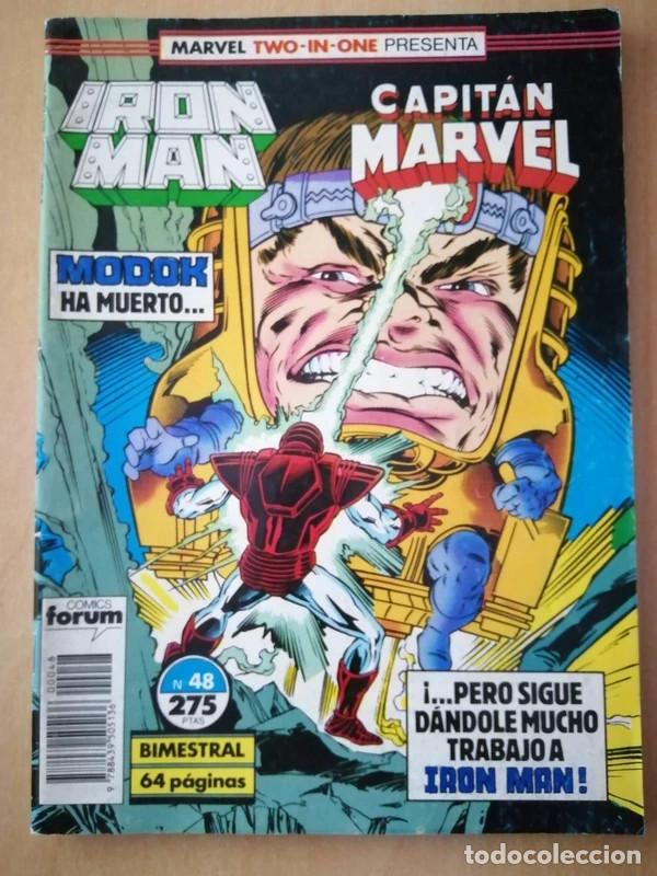 C&oacute;mics: Comics MARVEL TWO-IN-ONE PRESENTA: IRON MAN Y CAPIT&Aacute;N MARVEL 43 45 46 48, Forum - Foto 8