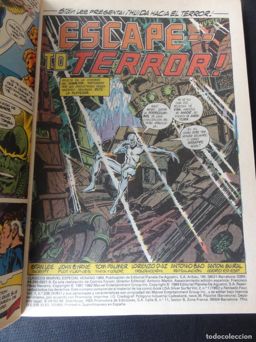 C&oacute;mics: CL&Aacute;SICOS MARVEL. RETAPADO CON 3 N&Uacute;MEROS EXTRAS. A&Ntilde;O 1988. MARVEL FORUM COMICS. C-23B - Foto 4