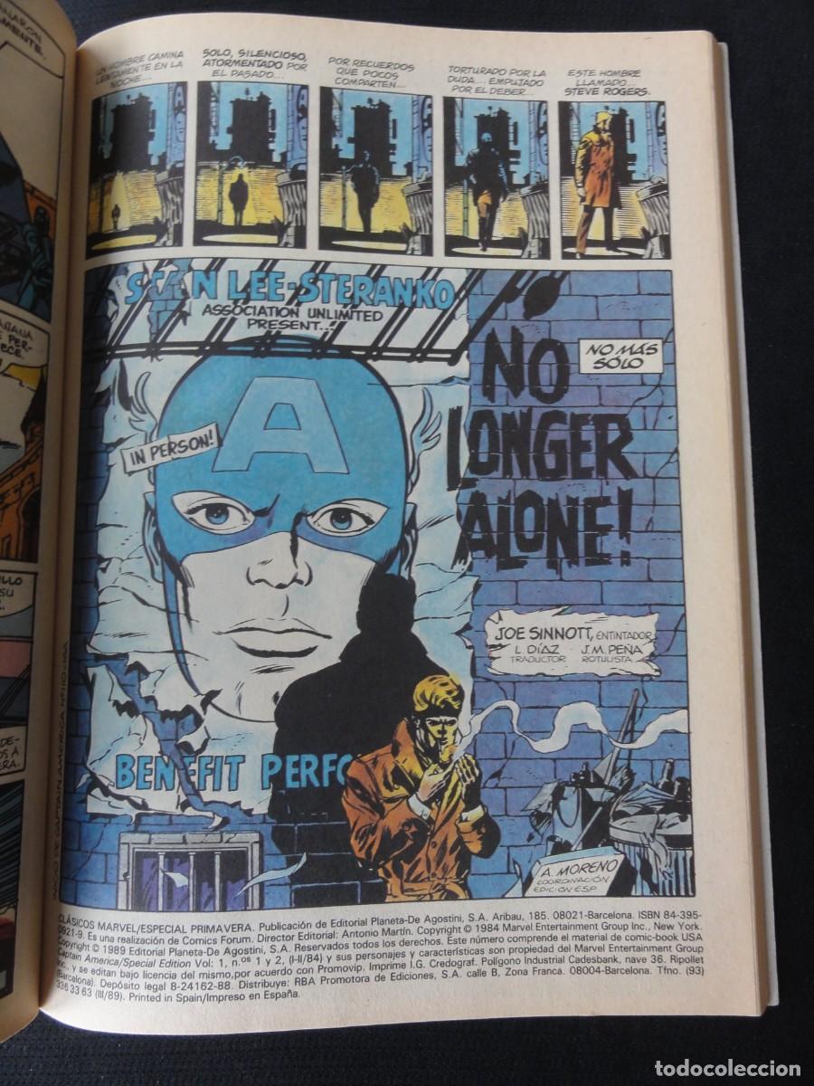 C&oacute;mics: CL&Aacute;SICOS MARVEL. RETAPADO CON 3 N&Uacute;MEROS EXTRAS. A&Ntilde;O 1988. MARVEL FORUM COMICS. C-23B - Foto 5