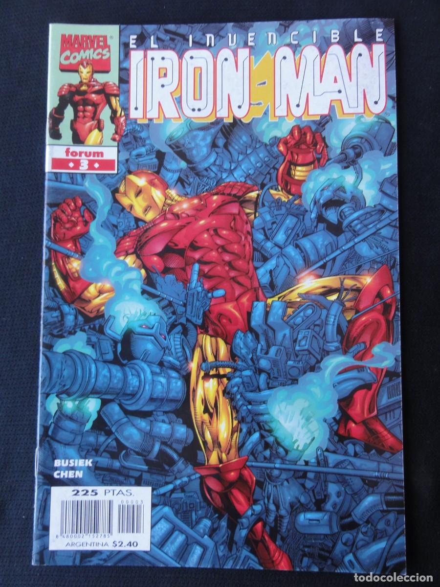 C&oacute;mics: IRON MAN VOL. 4. HEROES RETURN. N&ordm; 3. A&Ntilde;O 1998-2000. MARVEL COMICS FORUM. C-24B - Foto 1