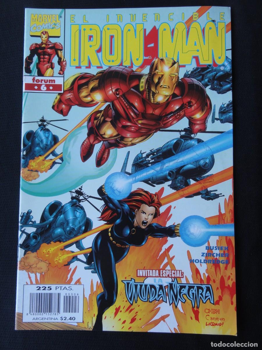 C&oacute;mics: IRON MAN N&ordm; 6. VOL. 4. HEROES RETURN. A&Ntilde;O 1998-2000. MARVEL COMICS FORUM. C-24B - Foto 1