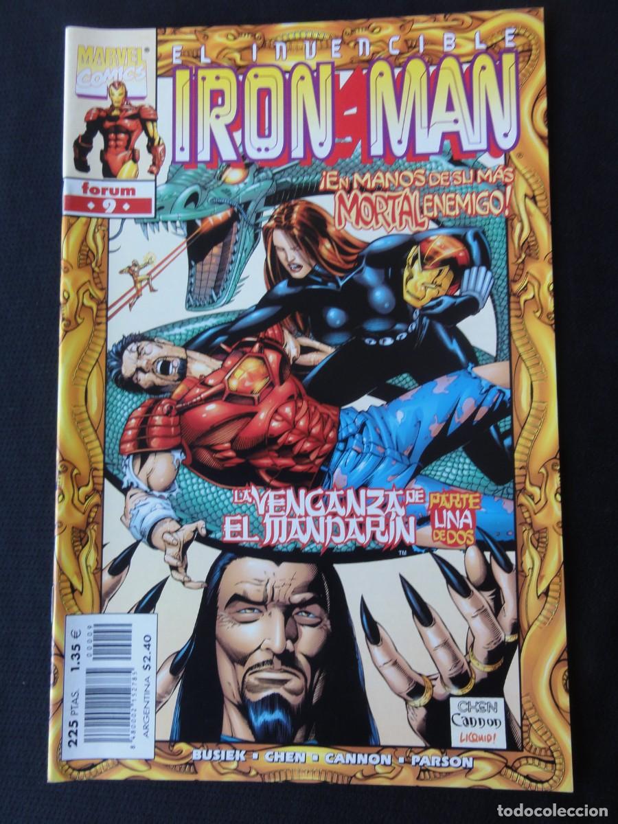 C&oacute;mics: IRON MAN N&ordm; 9. VOL. 4. HEROES RETURN. A&Ntilde;O 1998-2000. MARVEL COMICS FORUM. C-24B - Foto 1