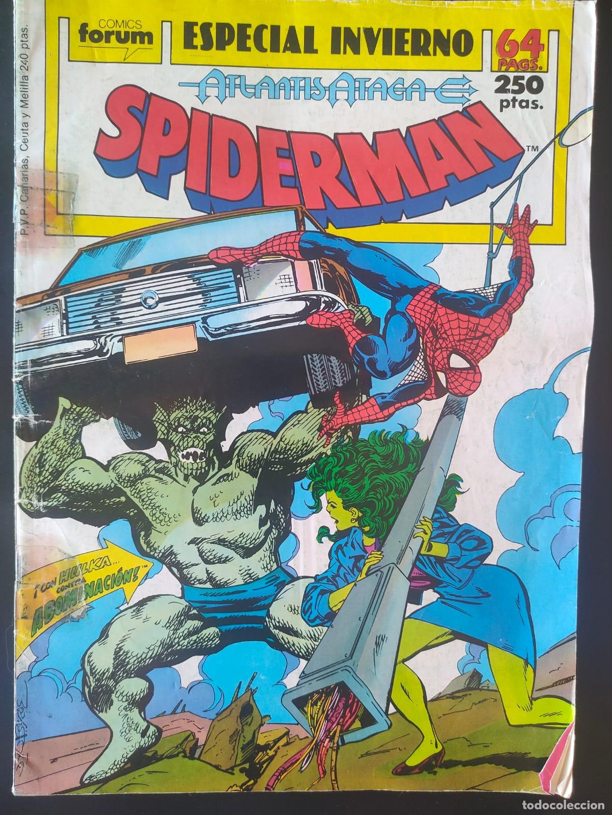 C&oacute;mics: SPIDERMAN ESPECIAL INVIERNO ATLANTIS ATACA - Foto 1