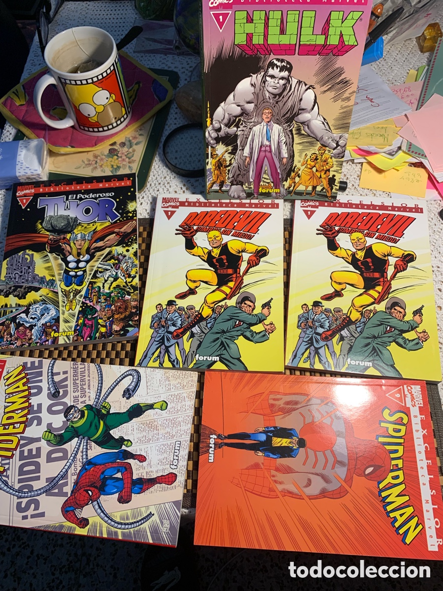 C&oacute;mics: Biblioteca marvel:excelsior 3&euro; cada uno varios numeros - Foto 1