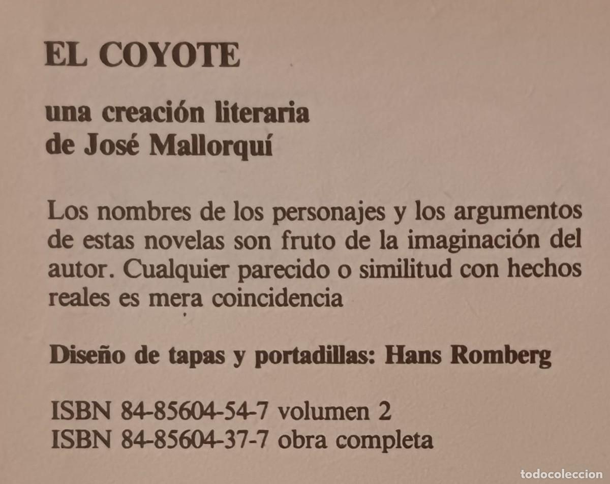 C&oacute;mics: TOMO NUMERO 2 EL COYOTE EDICIONES FORUM - Foto 4