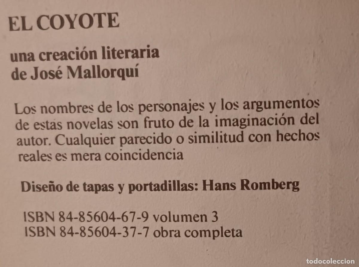C&oacute;mics: TOMO NUMERO 3 EL COYOTE EDICIONES FORUM - Foto 4