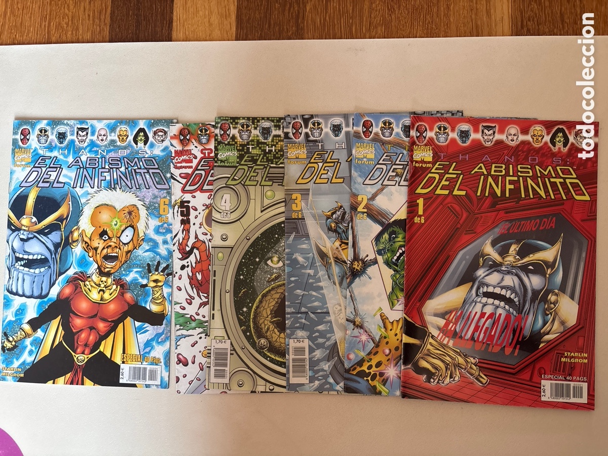 C&oacute;mics: THANOS: EL ABISMO DEL INFINITO. COMPLETA 1 AL 6. FORUM. - Foto 1