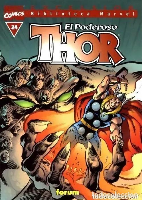 C&oacute;mics: BIBLIOTECA MARVEL THOR 34 - Foto 1