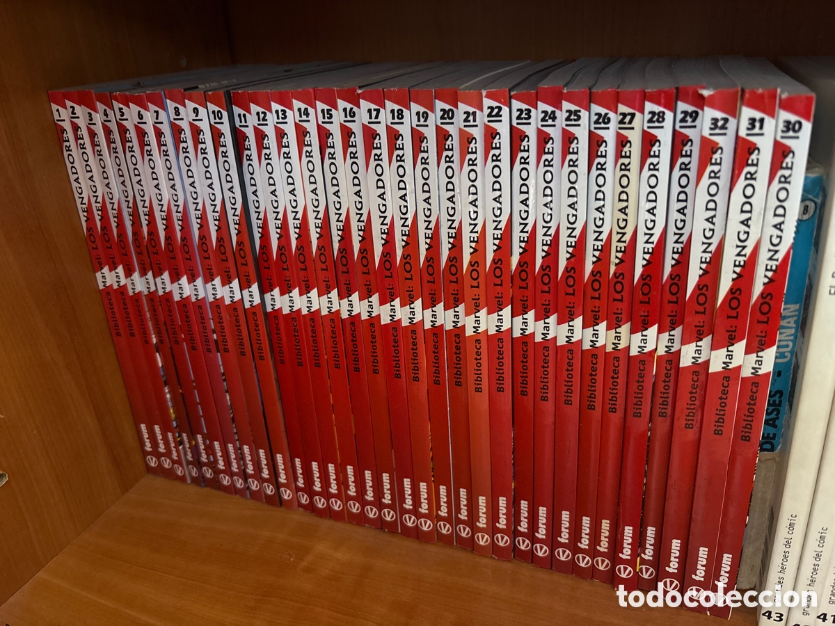 C&oacute;mics: Biblioteca Marvel. Los vengadores. Completa 32 n&uacute;meros - Foto 1