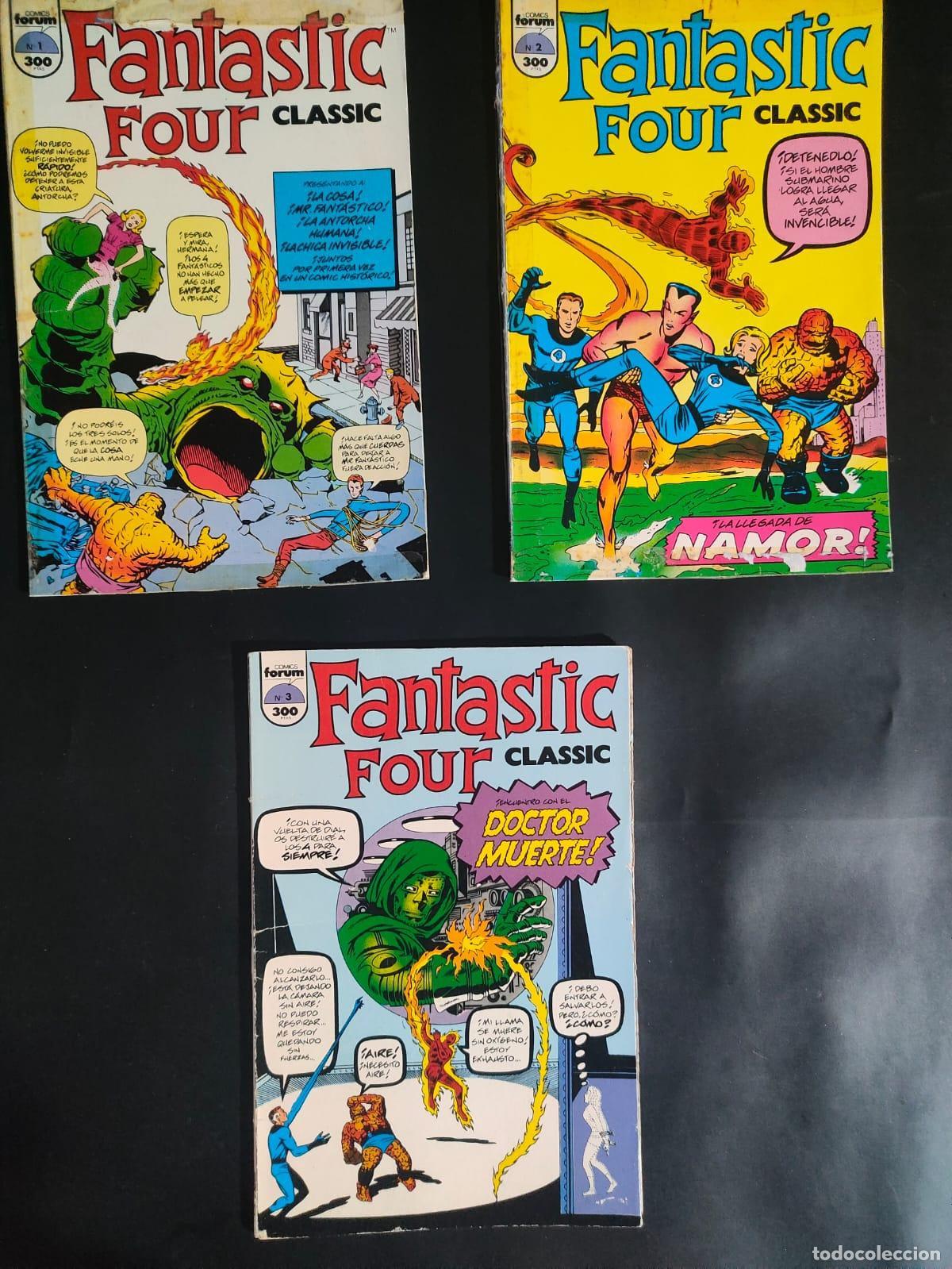 C&oacute;mics: FANTASTIC FOUR CLASSIC NUMEROS 1.2.3 - Foto 1