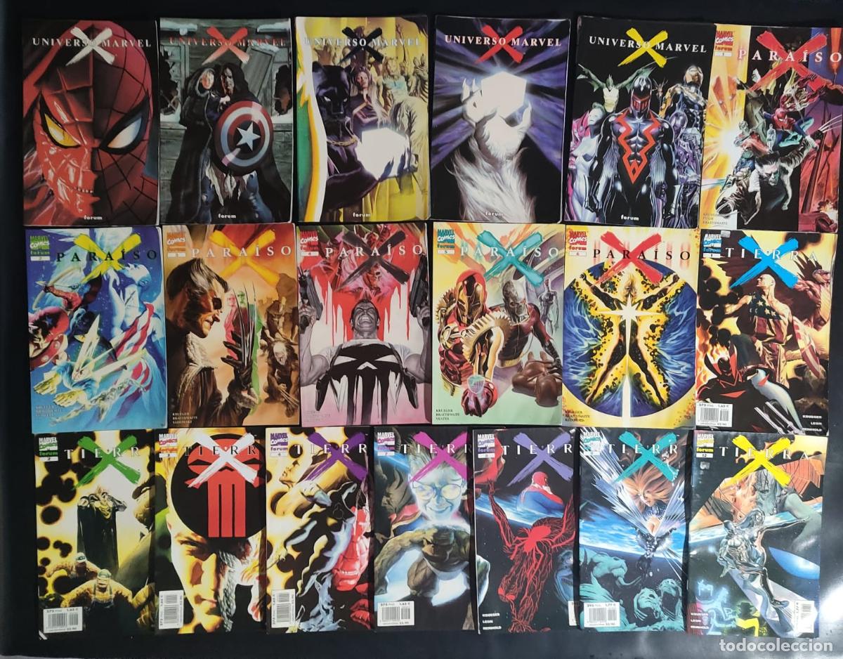 C&oacute;mics: UNIVERSO PARAISO Y TIERRA X 19 NUMEROS - Foto 1