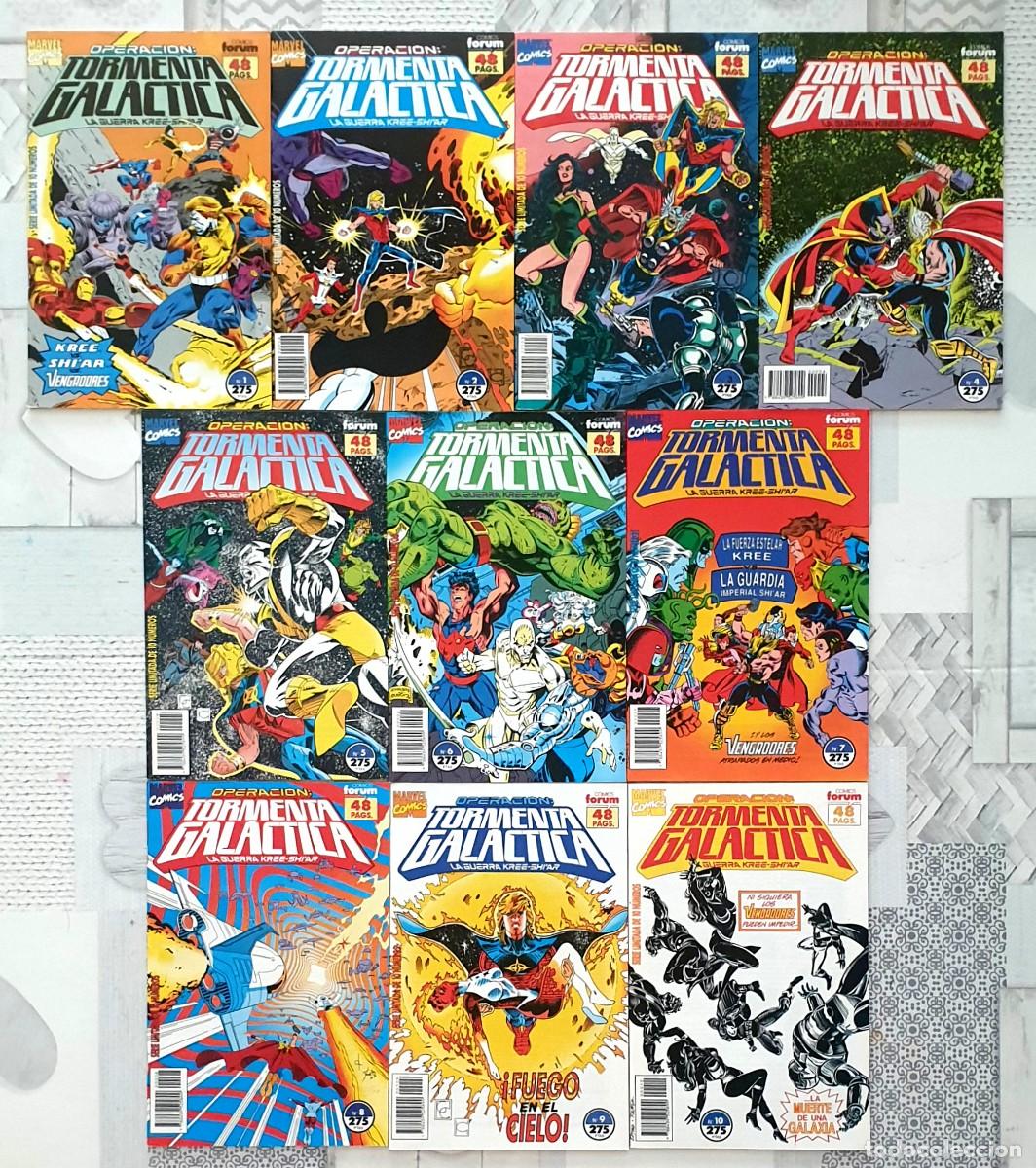 C&oacute;mics: OPERACI&Oacute;N: TORMENTA GALACTICA. SL de 10 comics. Comics Forum 1992 - Foto 1
