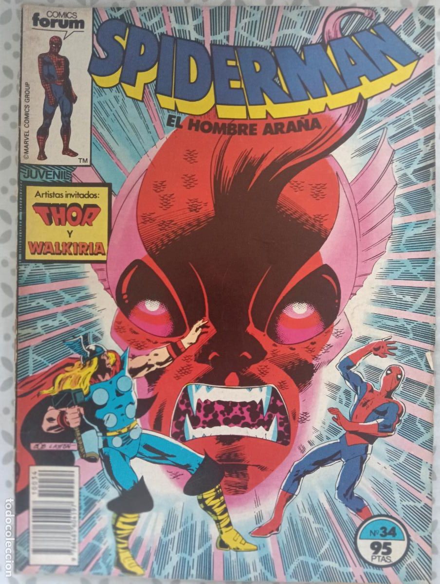 C&oacute;mics: SPIDERMAN VOL. 1 N&ordm; 34 FORUM - Foto 1