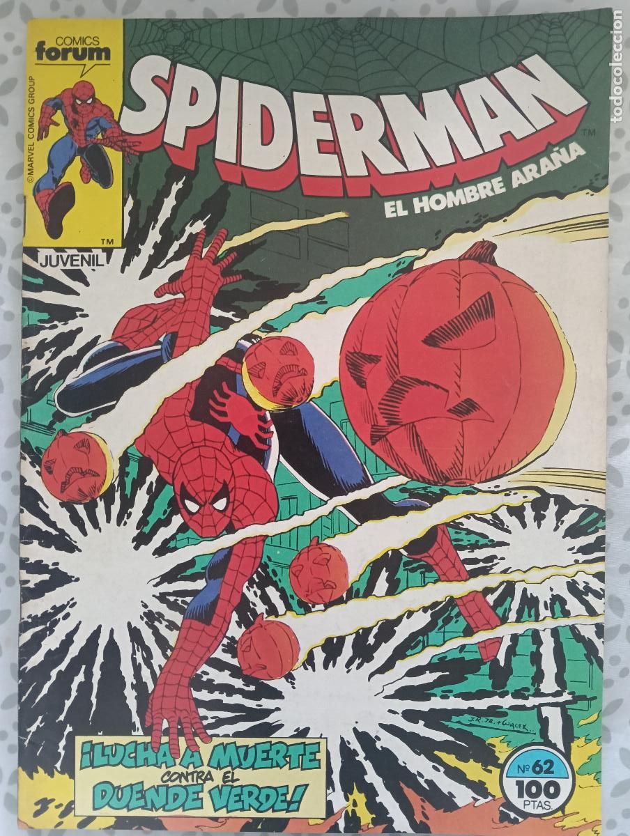 C&oacute;mics: SPIDERMAN VOL. 1 N&ordm; 62 FORUM - Foto 1