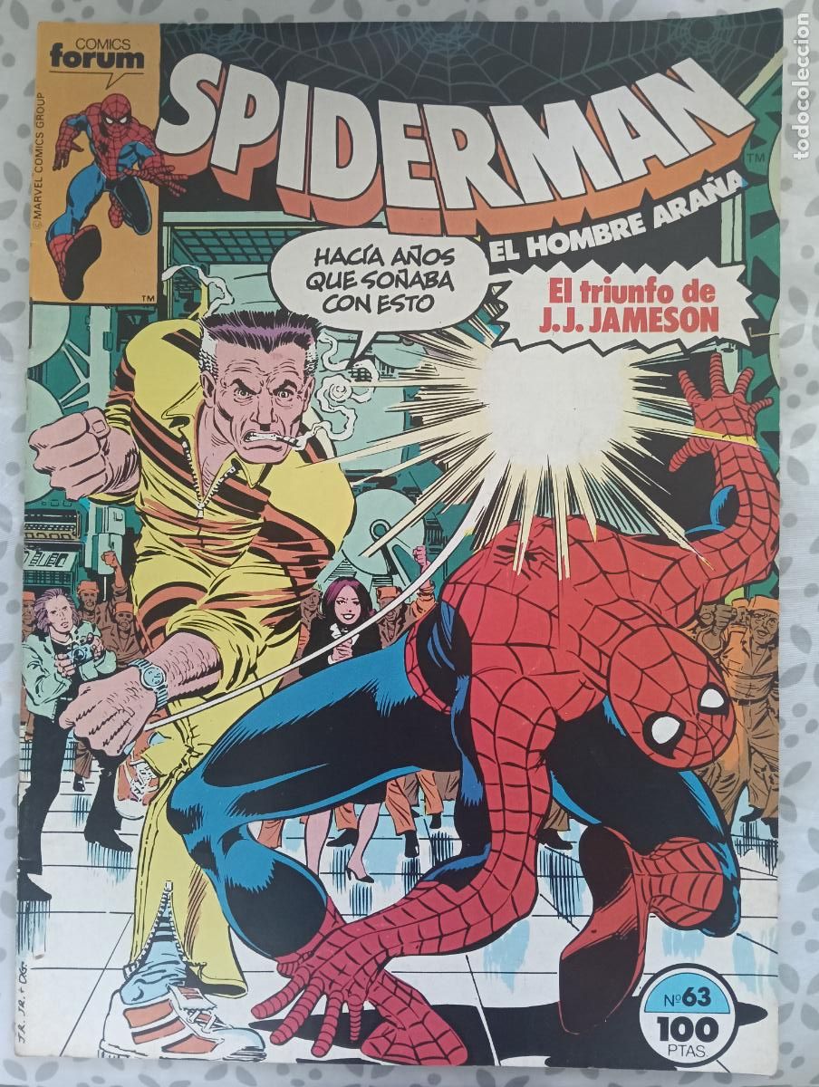C&oacute;mics: SPIDERMAN VOL. 1 N&ordm; 63 FORUM - Foto 1