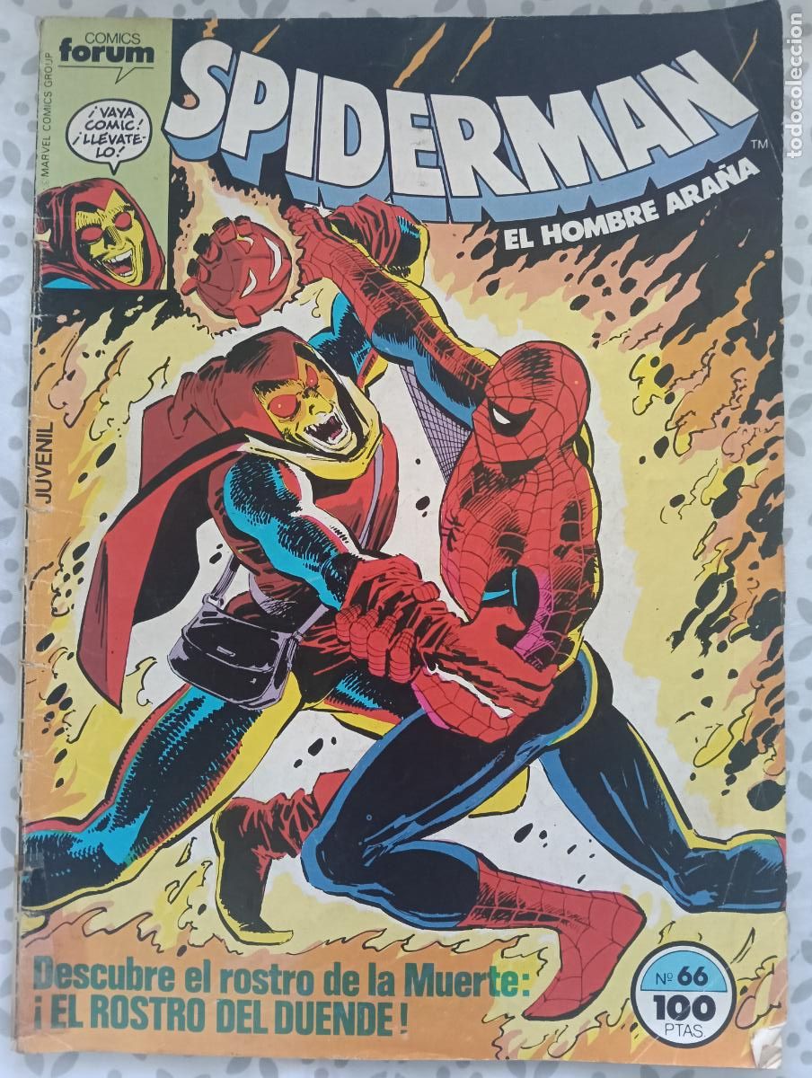 C&oacute;mics: SPIDERMAN VOL. 1 N&ordm; 66 FORUM - Foto 1