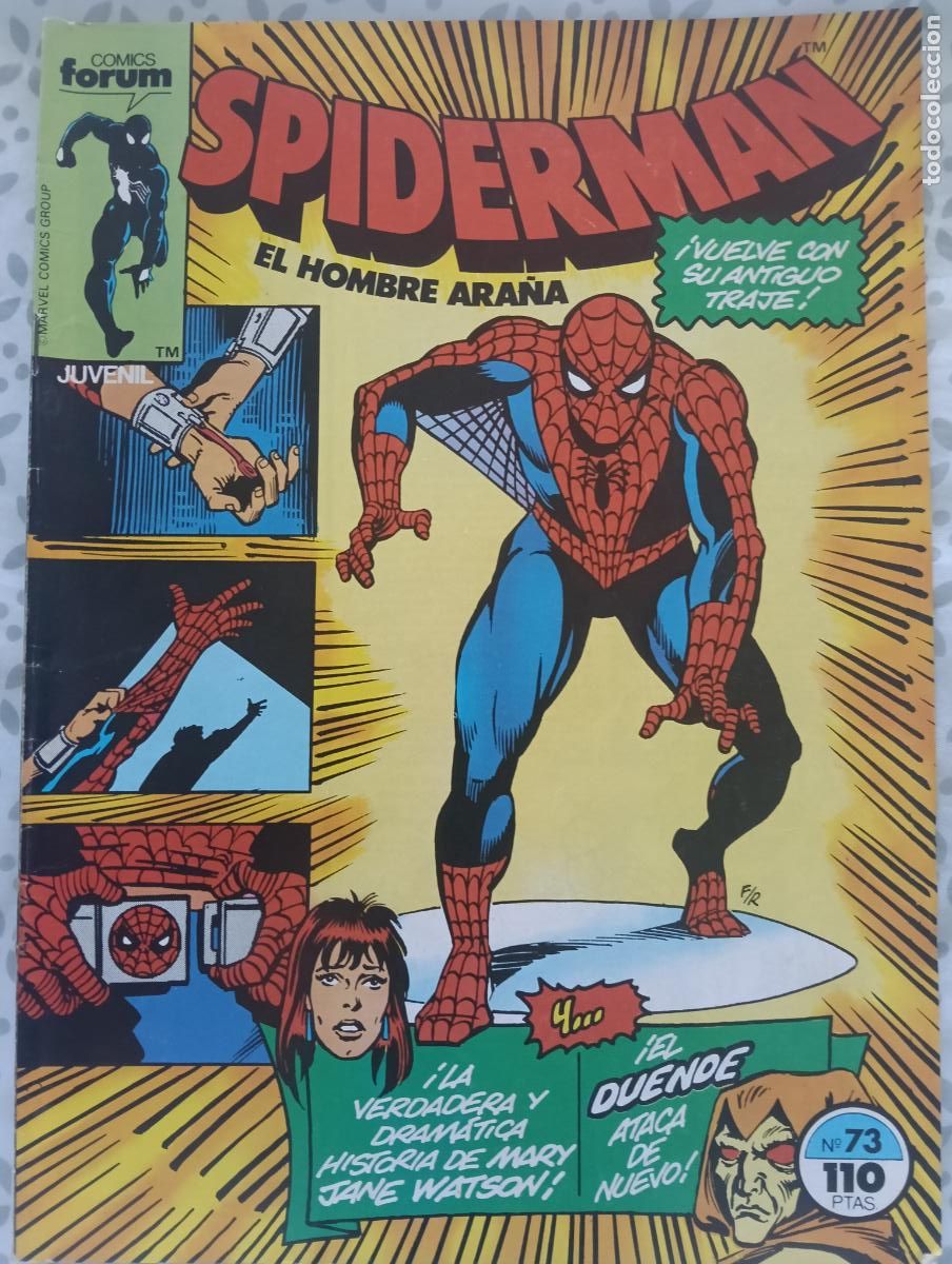 C&oacute;mics: SPIDERMAN VOL. 1 N&ordm; 73 FORUM - Foto 1