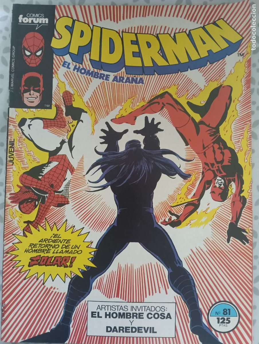 C&oacute;mics: SPIDERMAN VOL. 1 N&ordm; 81 FORUM - Foto 1