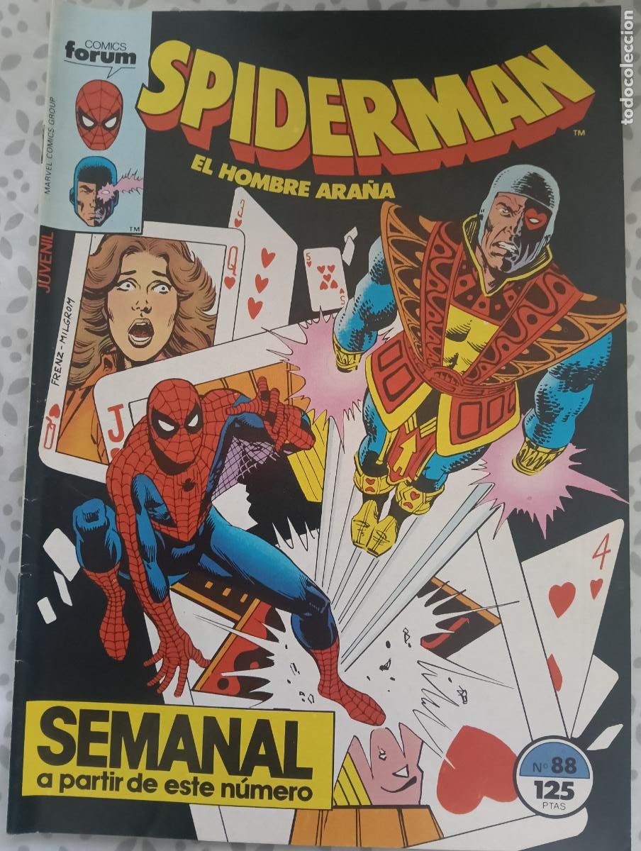 C&oacute;mics: SPIDERMAN VOL. 1 N&ordm; 88 FORUM - Foto 1