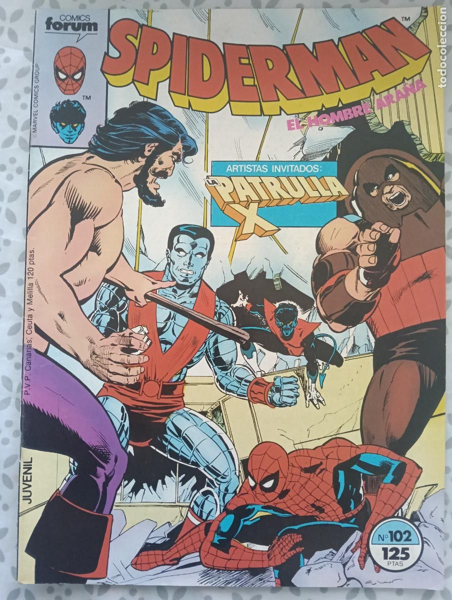 C&oacute;mics: SPIDERMAN VOL. 1 N&ordm; 102 FORUM - Foto 1