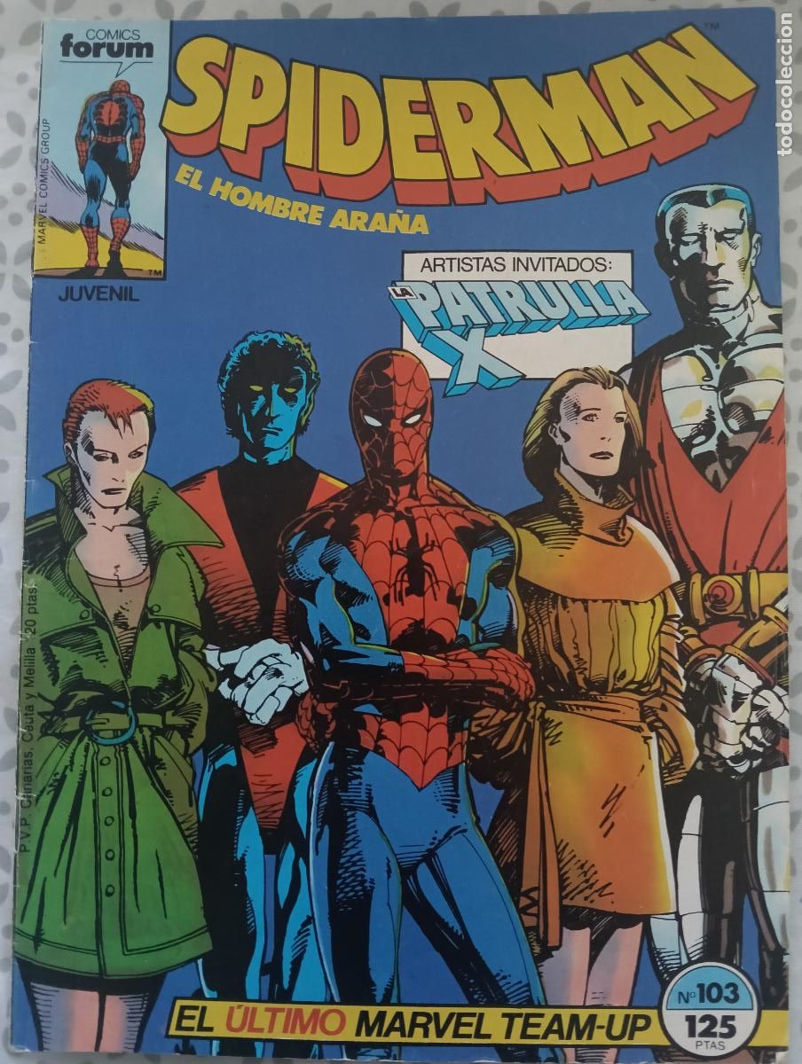 C&oacute;mics: SPIDERMAN VOL. 1 N&ordm; 103 FORUM - Foto 1