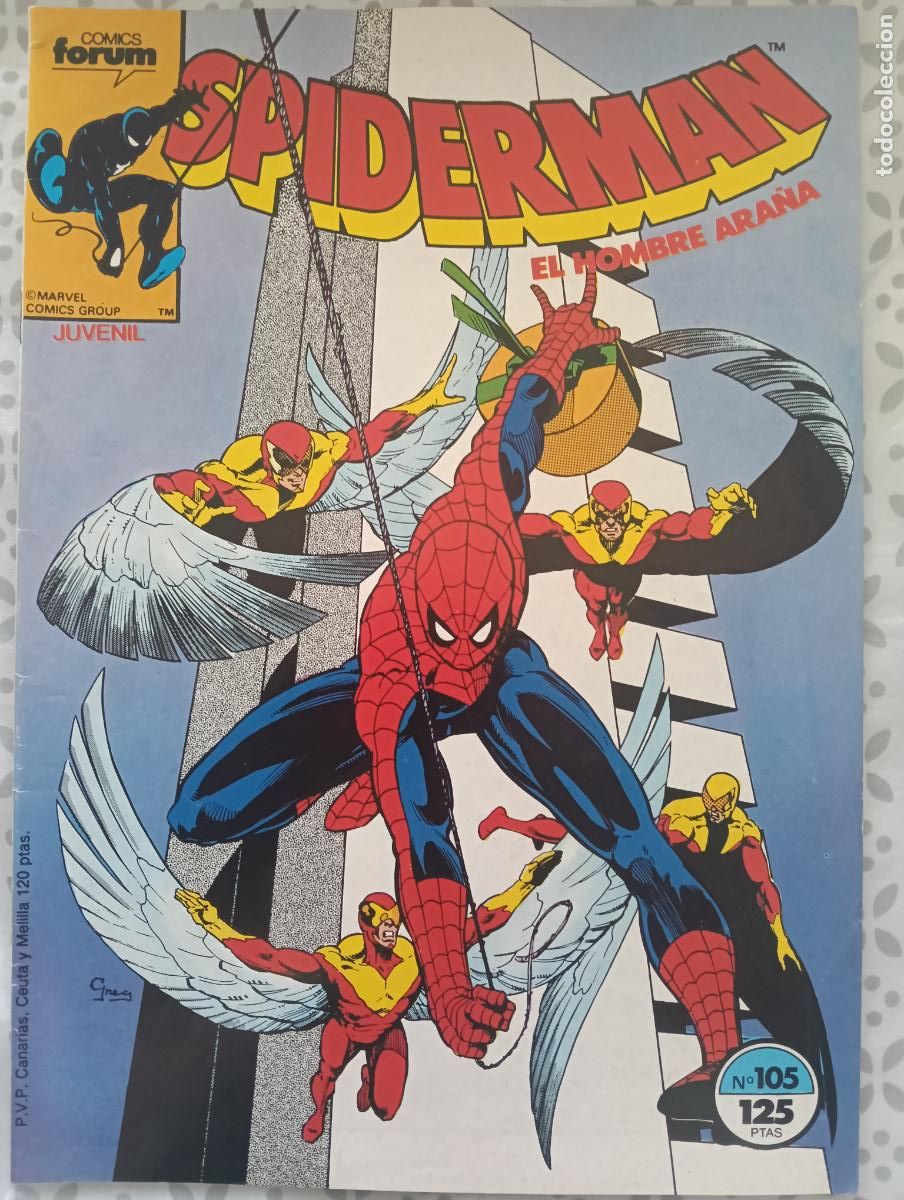 C&oacute;mics: SPIDERMAN VOL. 1 N&ordm; 105 FORUM - Foto 1