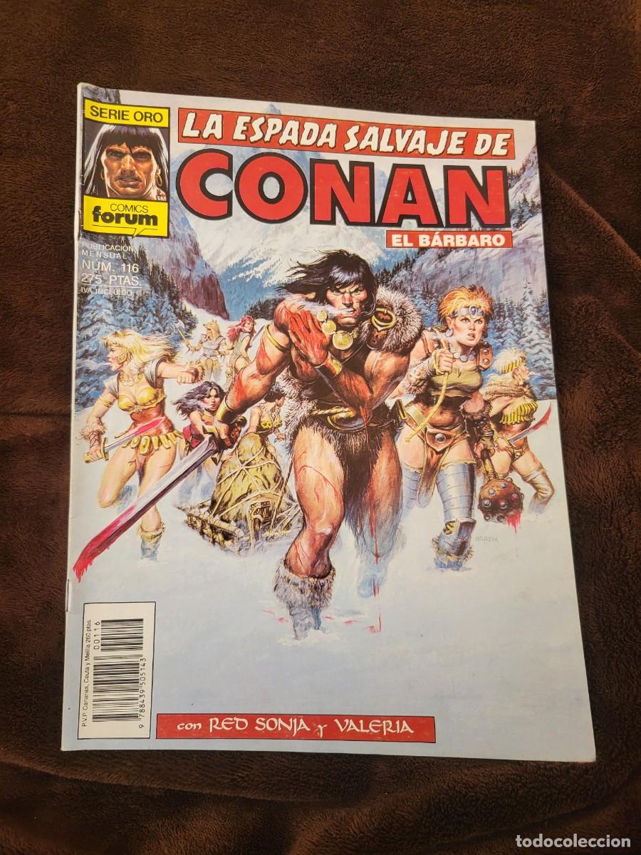 C&oacute;mics: LA ESPADA SALVAJE DE CONAN EL B&Aacute;RBARO N⁰ 116 - Foto 1
