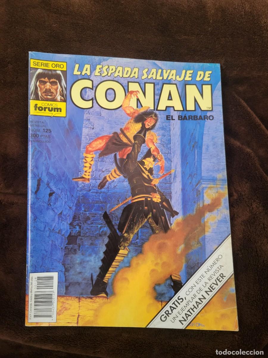C&oacute;mics: LA ESPADA SALVAJE DE CONAN EL B&Aacute;RBARO N⁰ 125 - Foto 1