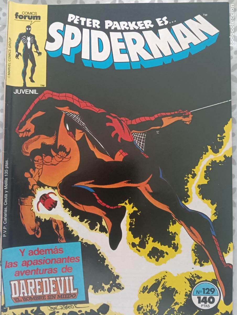 C&oacute;mics: SPIDERMAN VOL. 1 N&ordm; 129 FORUM - Foto 1