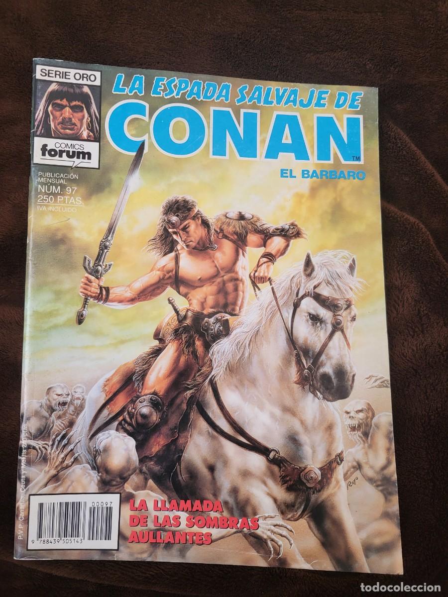 C&oacute;mics: LA ESPADA SALVAJE DE CONAN EL B&Aacute;RBARO N⁰ 97 - Foto 1