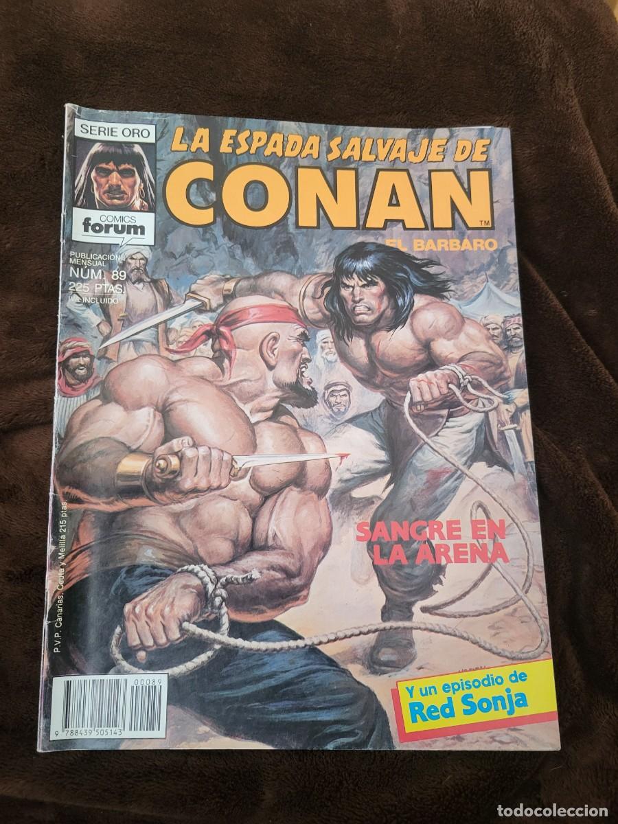 C&oacute;mics: LA ESPADA SALVAJE DE CONAN EL B&Aacute;RBARO N⁰ 89 - Foto 1