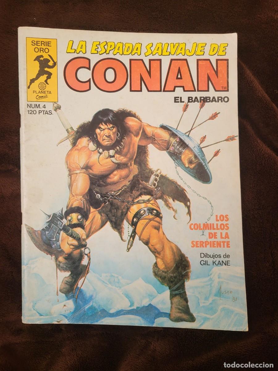 C&oacute;mics: LA ESPADA SALVAJE DE CONAN EL B&Aacute;RBARO N⁰ 4 - Foto 1