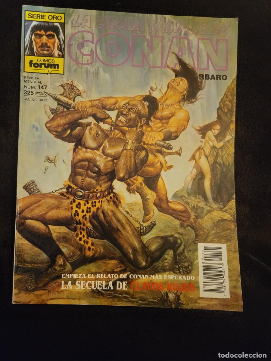 C&oacute;mics: LA ESPADA SALVAJE DE CONAN EL B&Aacute;RBARO N⁰ 147 - Foto 1
