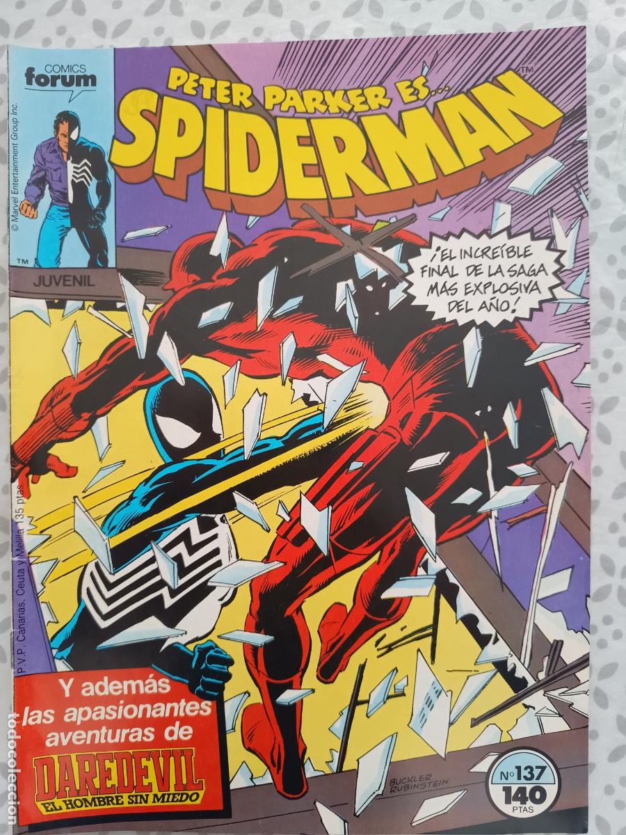 C&oacute;mics: SPIDERMAN VOL. 1 N&ordm; 137 FORUM - Foto 1