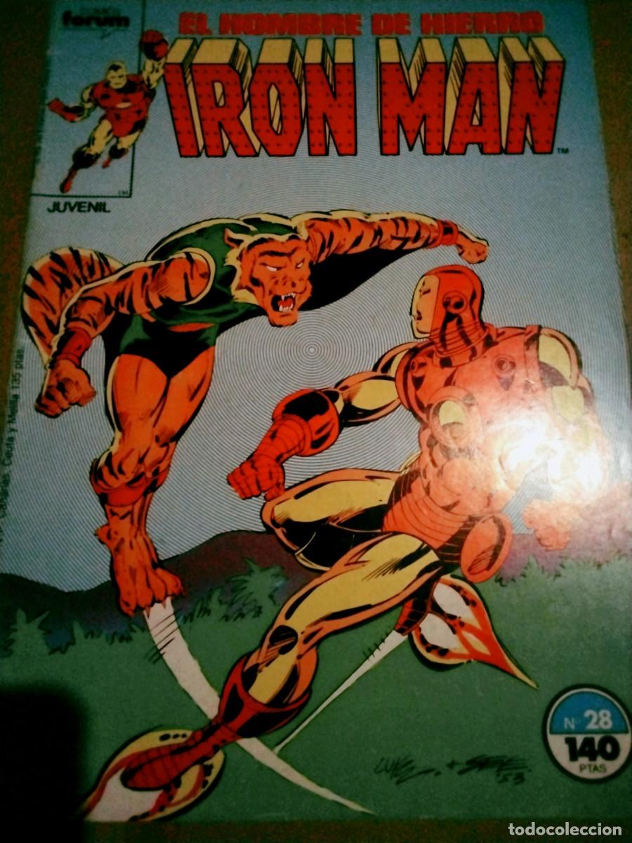 C&oacute;mics: IRON MAN VOL I NUMERO 28 FORUM - Foto 1