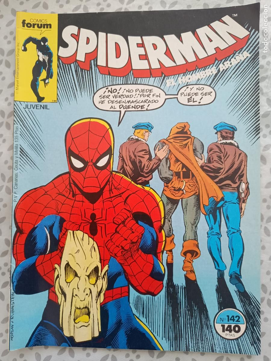 C&oacute;mics: SPIDERMAN VOL. 1 N&ordm; 142 FORUM - Foto 1