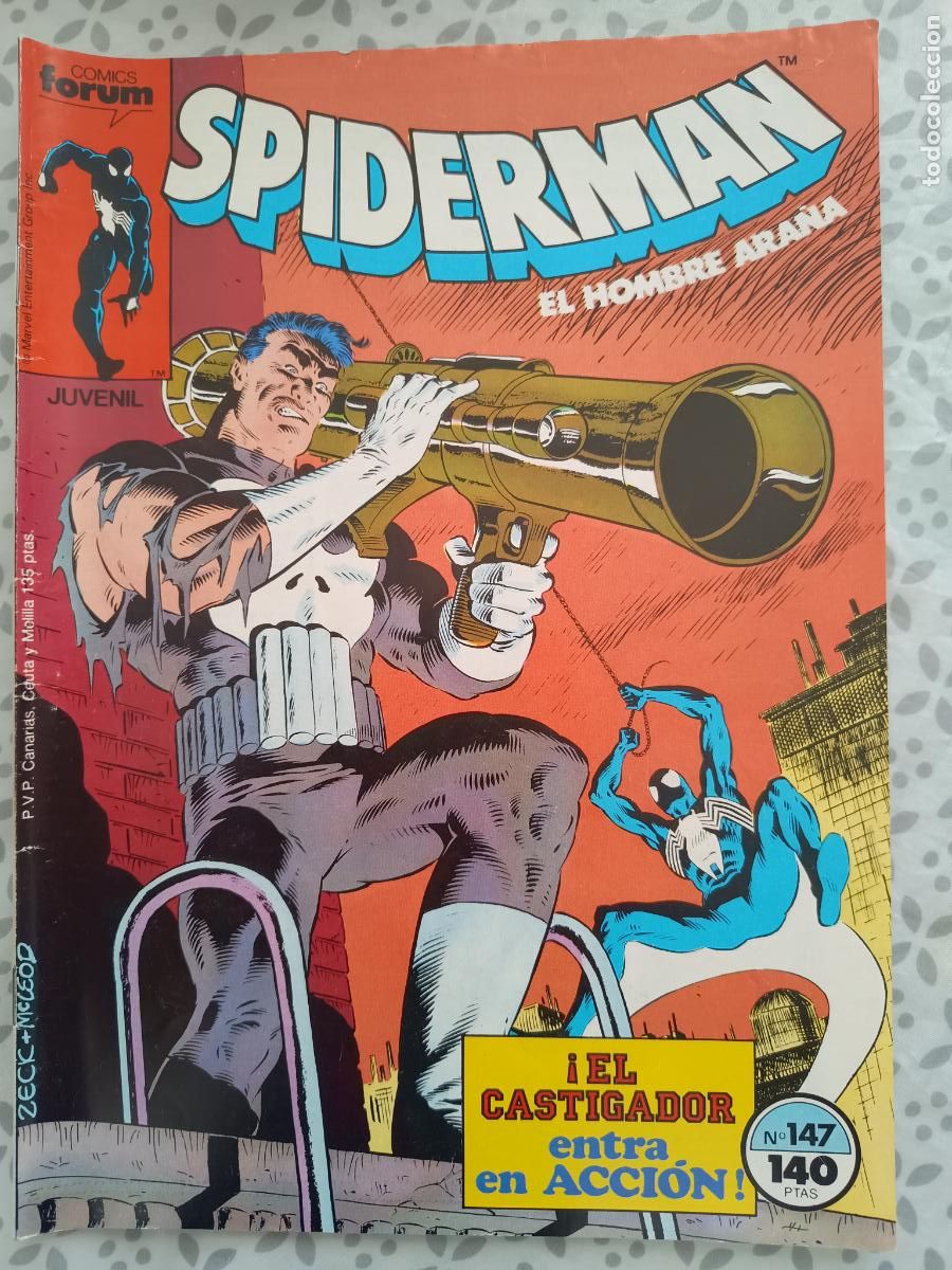 C&oacute;mics: SPIDERMAN VOL. 1 N&ordm; 147 FORUM - Foto 1