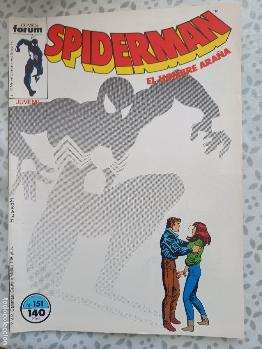 C&oacute;mics: SPIDERMAN VOL. 1 N&ordm; 151 FORUM - Foto 1