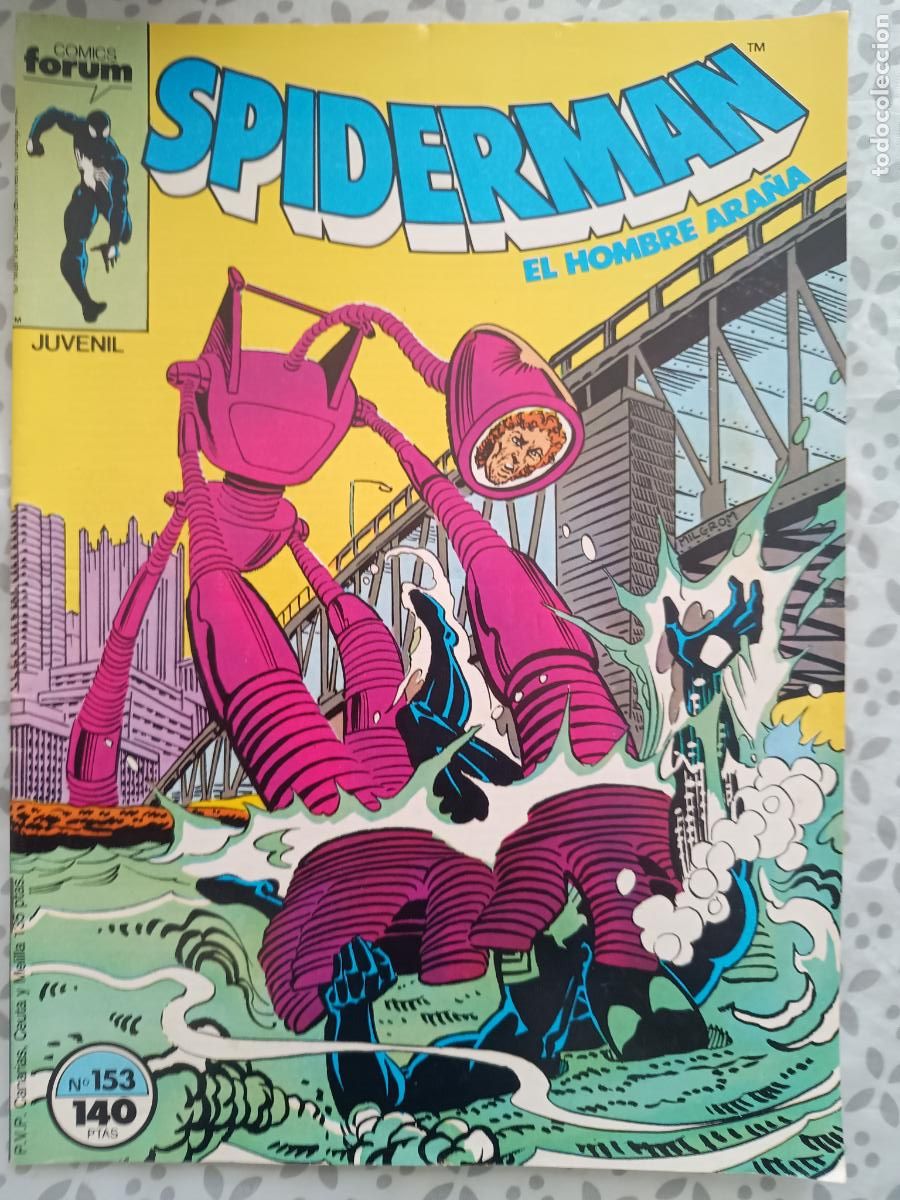 C&oacute;mics: SPIDERMAN VOL. 1 N&ordm; 153 FORUM - Foto 1
