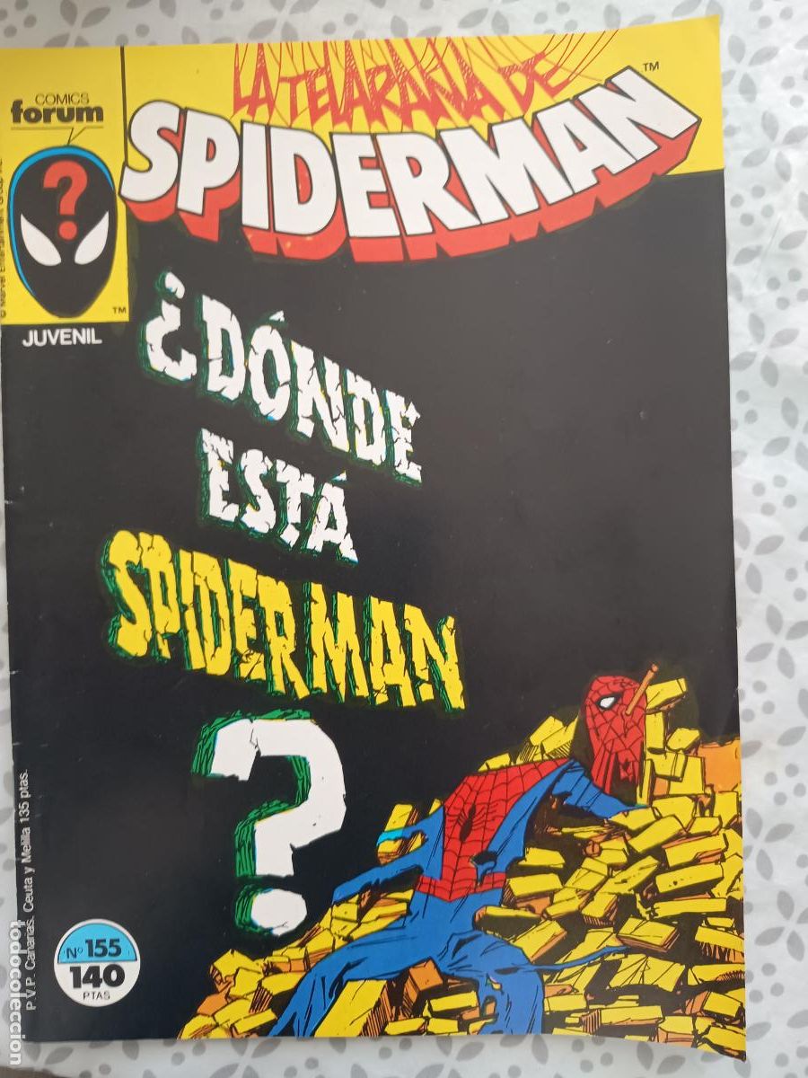 C&oacute;mics: SPIDERMAN VOL. 1 N&ordm; 155 FORUM - Foto 1
