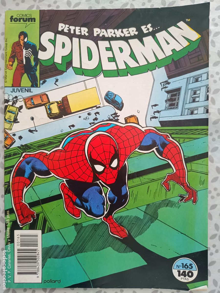 C&oacute;mics: SPIDERMAN VOL. 1 N&ordm; 165 FORUM - Foto 1
