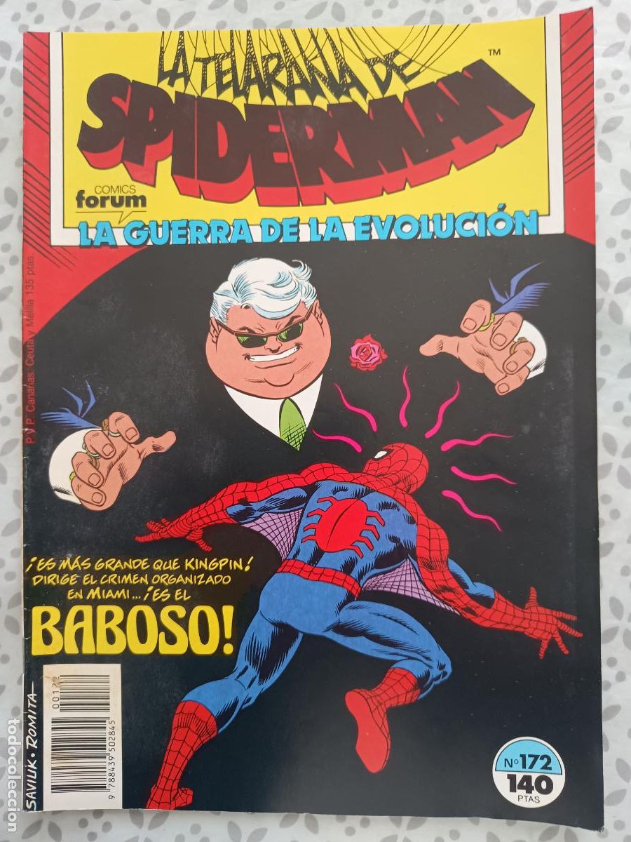C&oacute;mics: SPIDERMAN VOL. 1 N&ordm; 172 FORUM - Foto 1