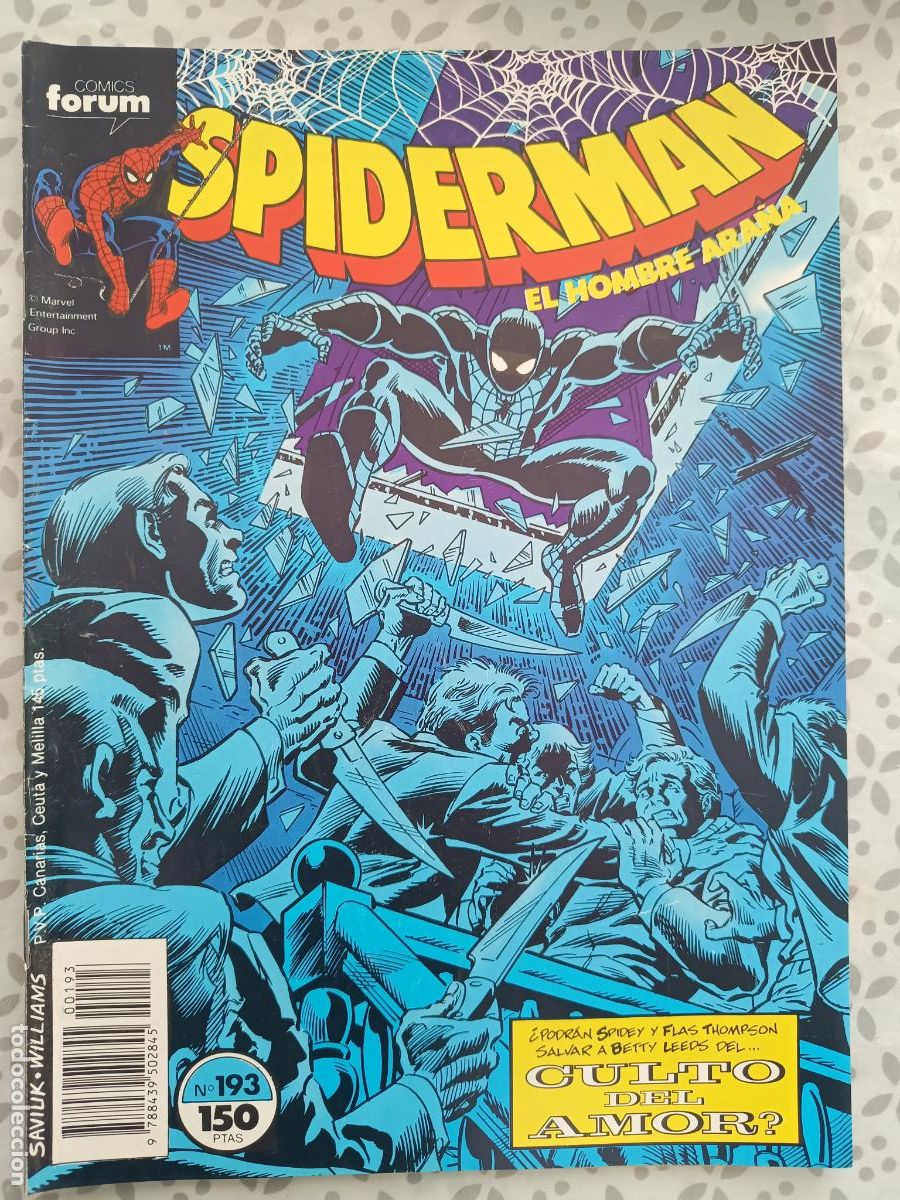 C&oacute;mics: SPIDERMAN VOL. 1 N&ordm; 193 FORUM - Foto 1