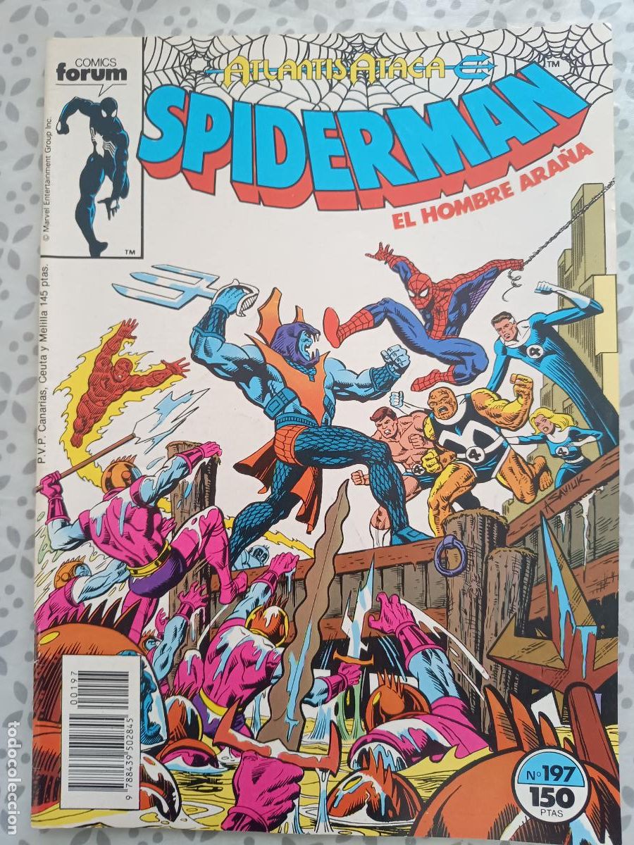 C&oacute;mics: SPIDERMAN VOL. 1 N&ordm; 197 FORUM - Foto 1